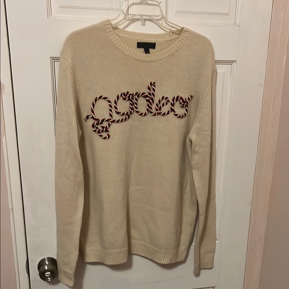 ASOS Men’s Cream “Rodeo” Sweater Size L